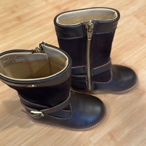 Janie and Jack Riding Boots 6 Brown